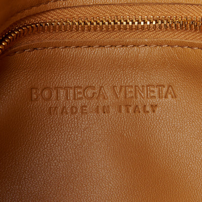 Bottega Veneta Lambskin Maxi Intrecciato Cassette Crossbody Bag Tangerine 6 of 11