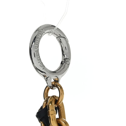 Louis Vuitton Metal Chain Belt and Bag Charm 3 of 4