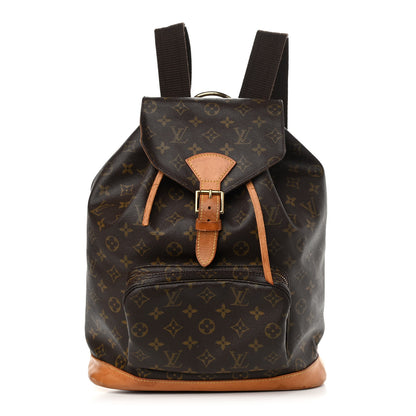 Louis Vuitton Monogram Montsouris GM Backpack 1 of 16