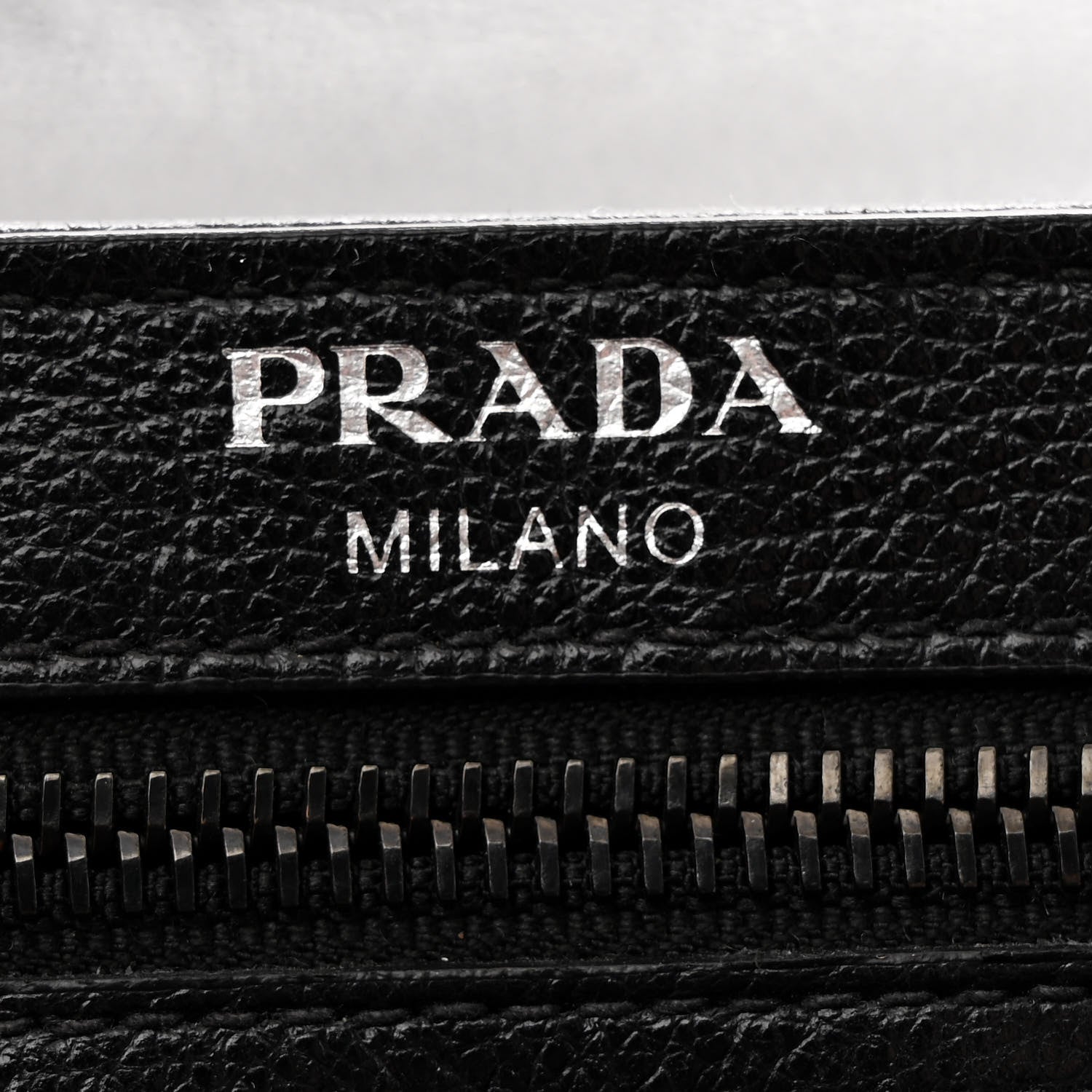 Prada Glace Calfskin Studded Crossbody Black 6 of 10