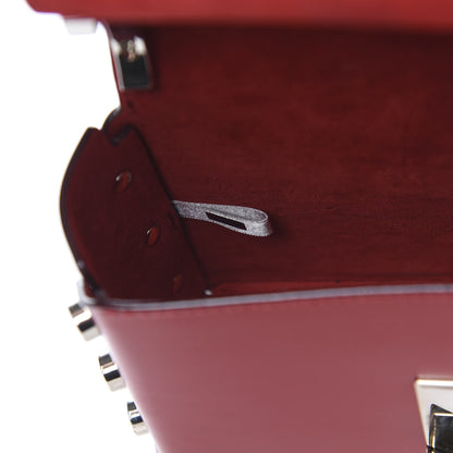 Jimmy Choo Spazzolato Lockett Petite Shoulder Bag Red 6 of 11