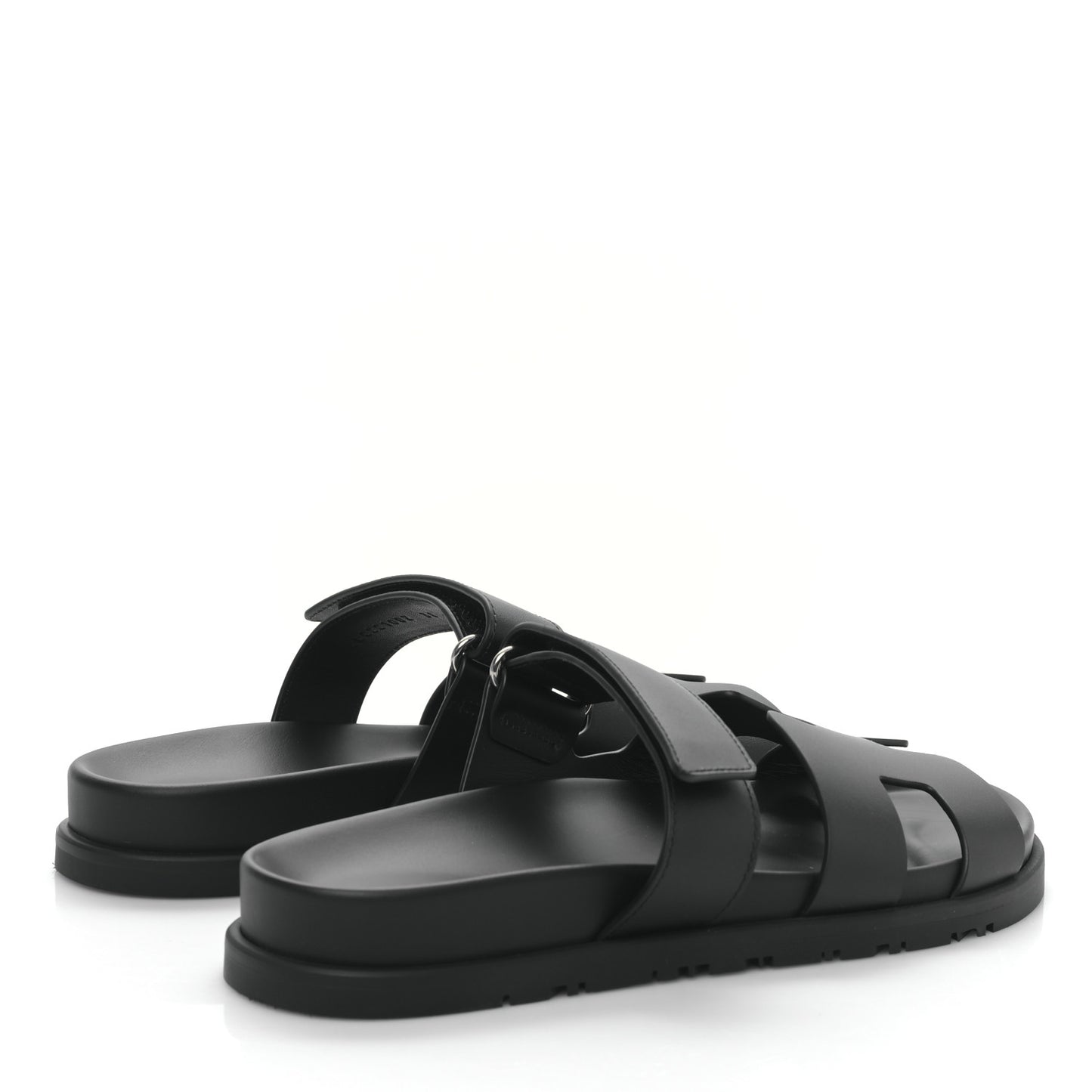 Calfskin Womens Chypre Sandals 38 Black