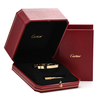 Cartier 18K Yellow Gold LOVE Bracelet 18 4 of 4
