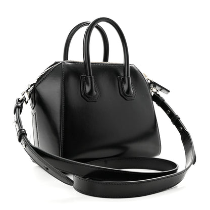 Givenchy Shiny Lord Calfskin Mini Antigona Black 3 of 10