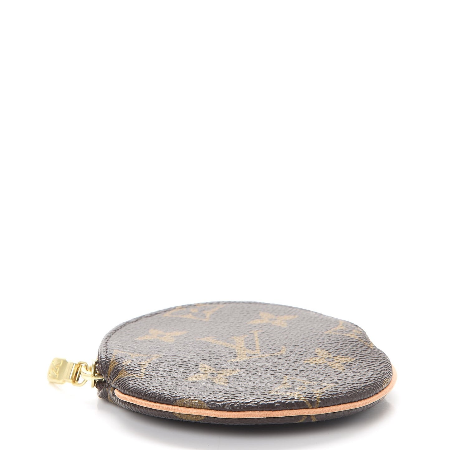 Monogram Round Coin Purse