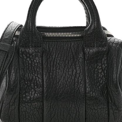 Alexander Wang Pebbled Lambskin Mini Rockie Black Rhodium Hardware 7 of 10