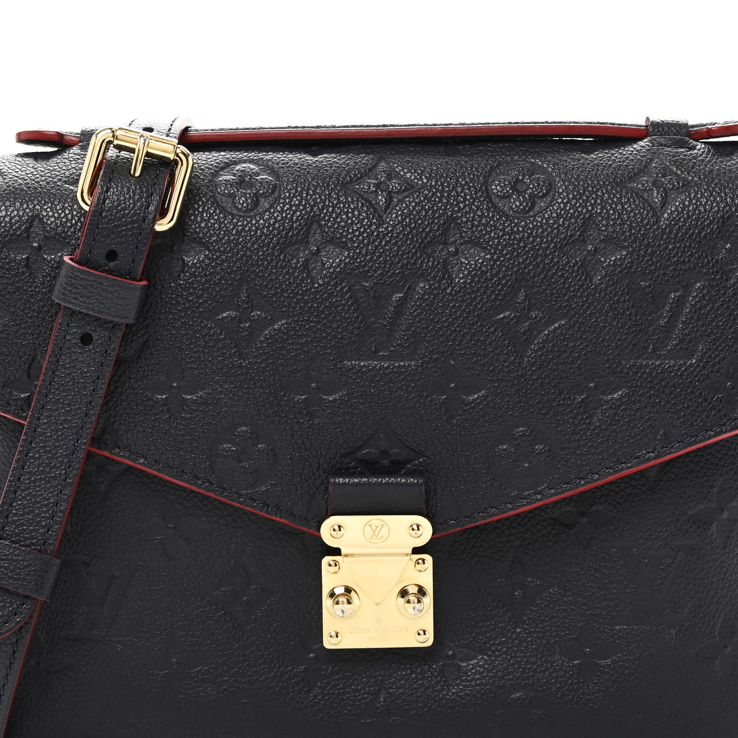 Louis Vuitton Empreinte Pochette Metis Marine Rouge 8 of 11