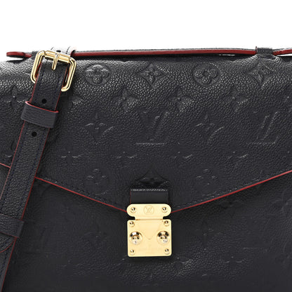 Louis Vuitton Empreinte Pochette Metis Marine Rouge 8 of 11