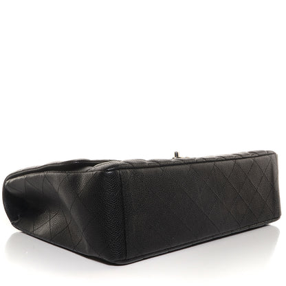 Chanel Caviar Maxi Single Flap Black 5 of 10