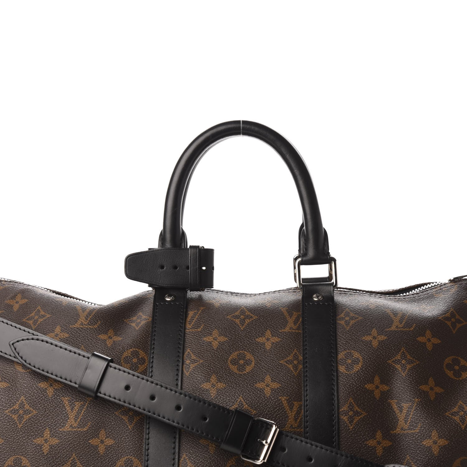 Louis Vuitton Monogram Macassar Keepall Bandouliere 45 9 of 9