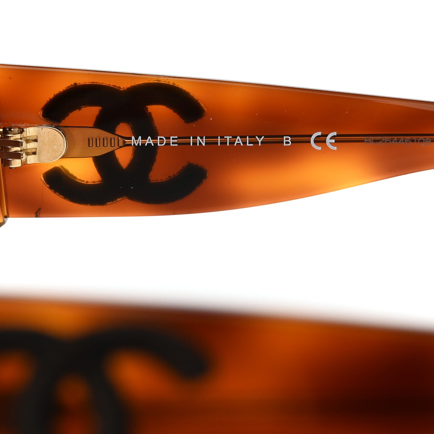 Acetate Shield Sunglasses 5449-A Dark Tortoise