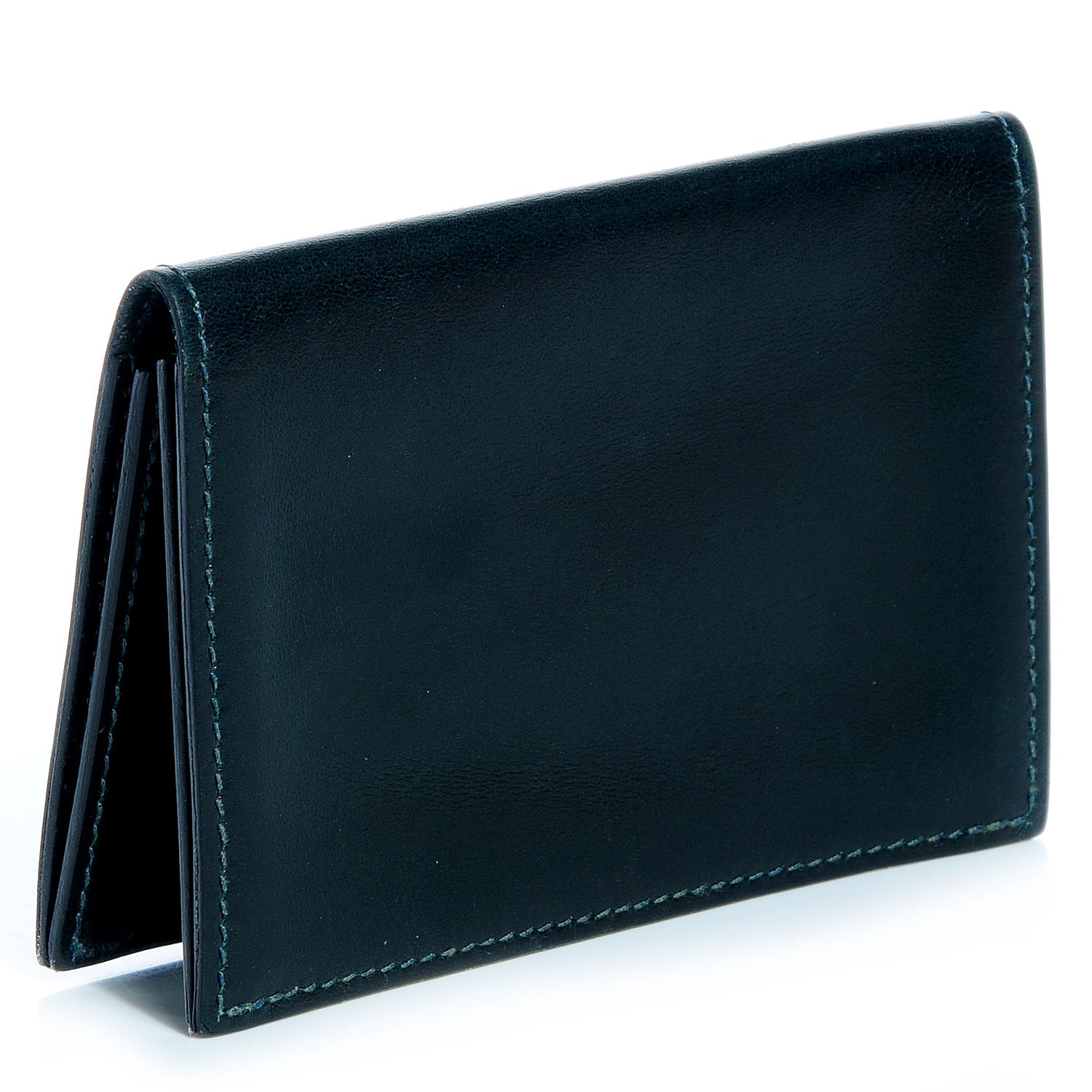 Hermes Box Porte-Cartes Card Holder Vert Fonce 3 of 8