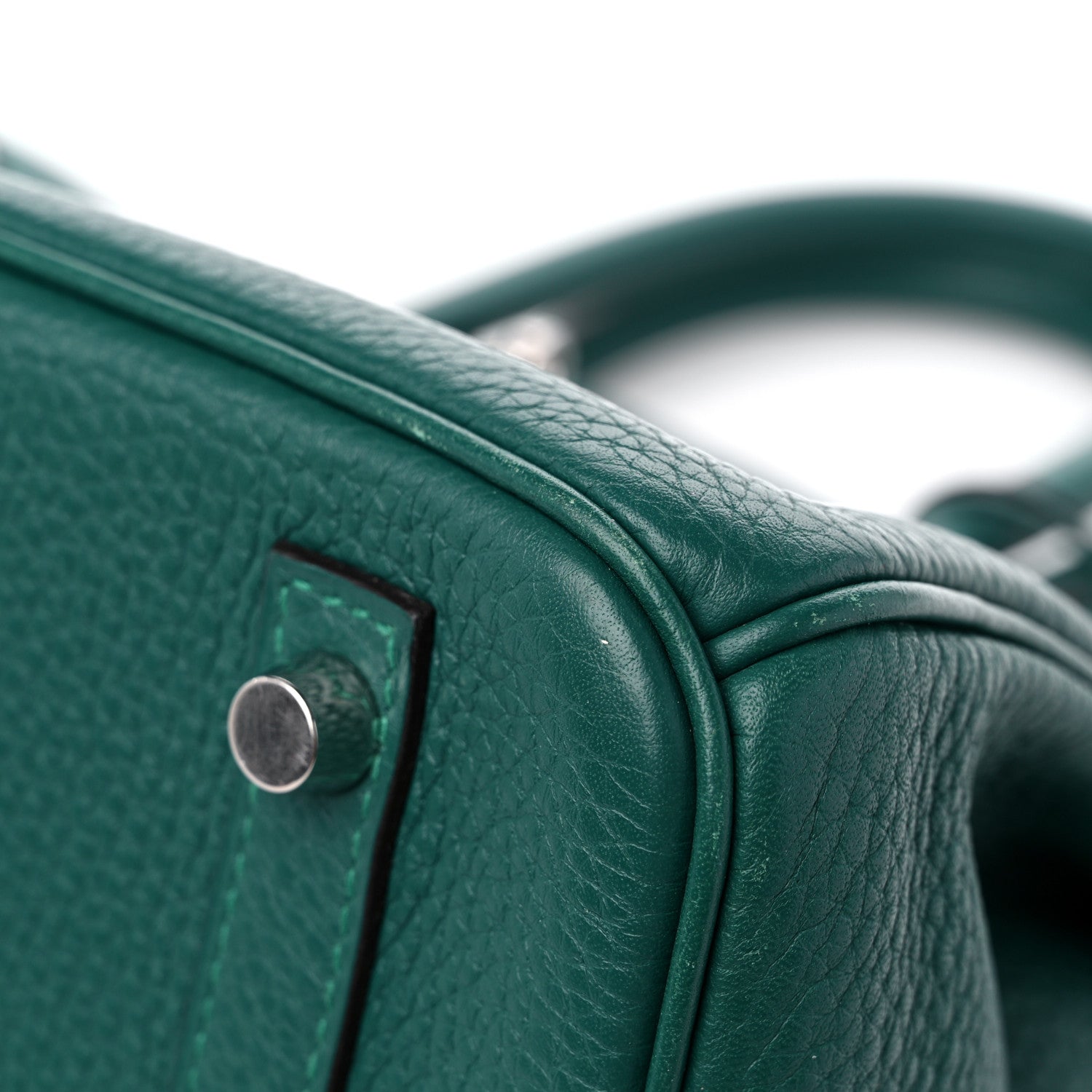 Hermes Togo Birkin 30 Malachite 9 of 13
