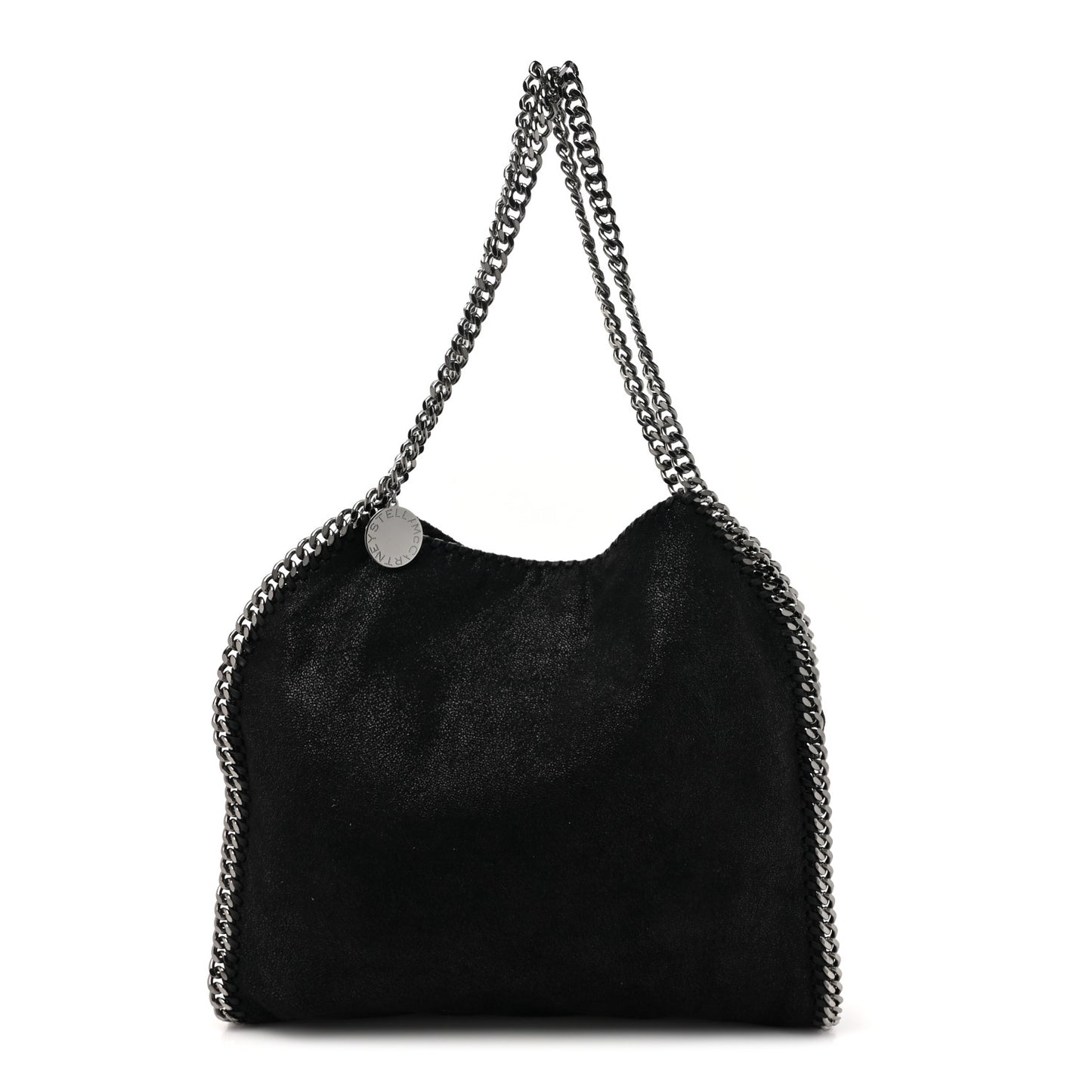 Shaggy Deer Small Falabella Tote Black