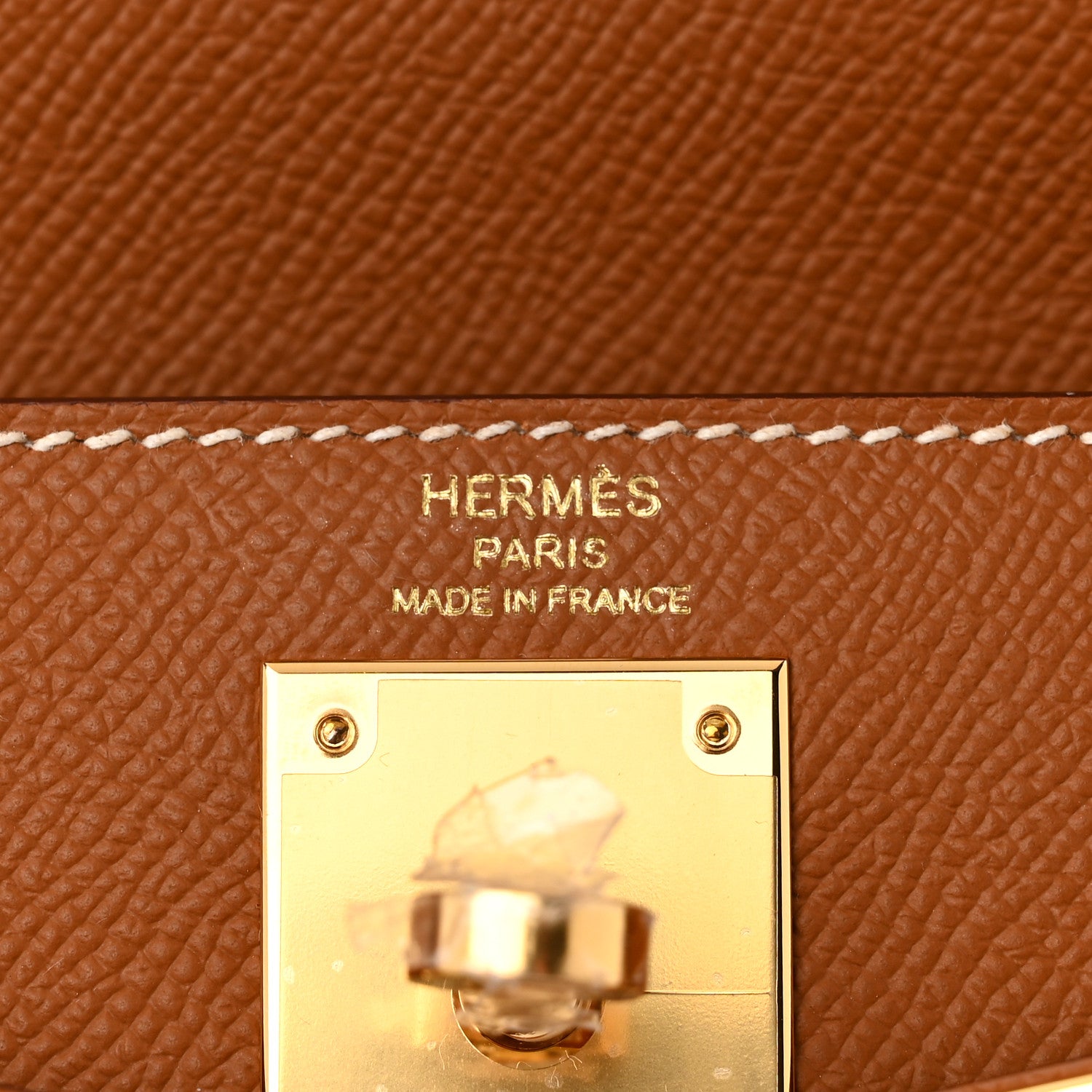 Hermes Epsom Kelly Sellier 28 Gold 6 of 11