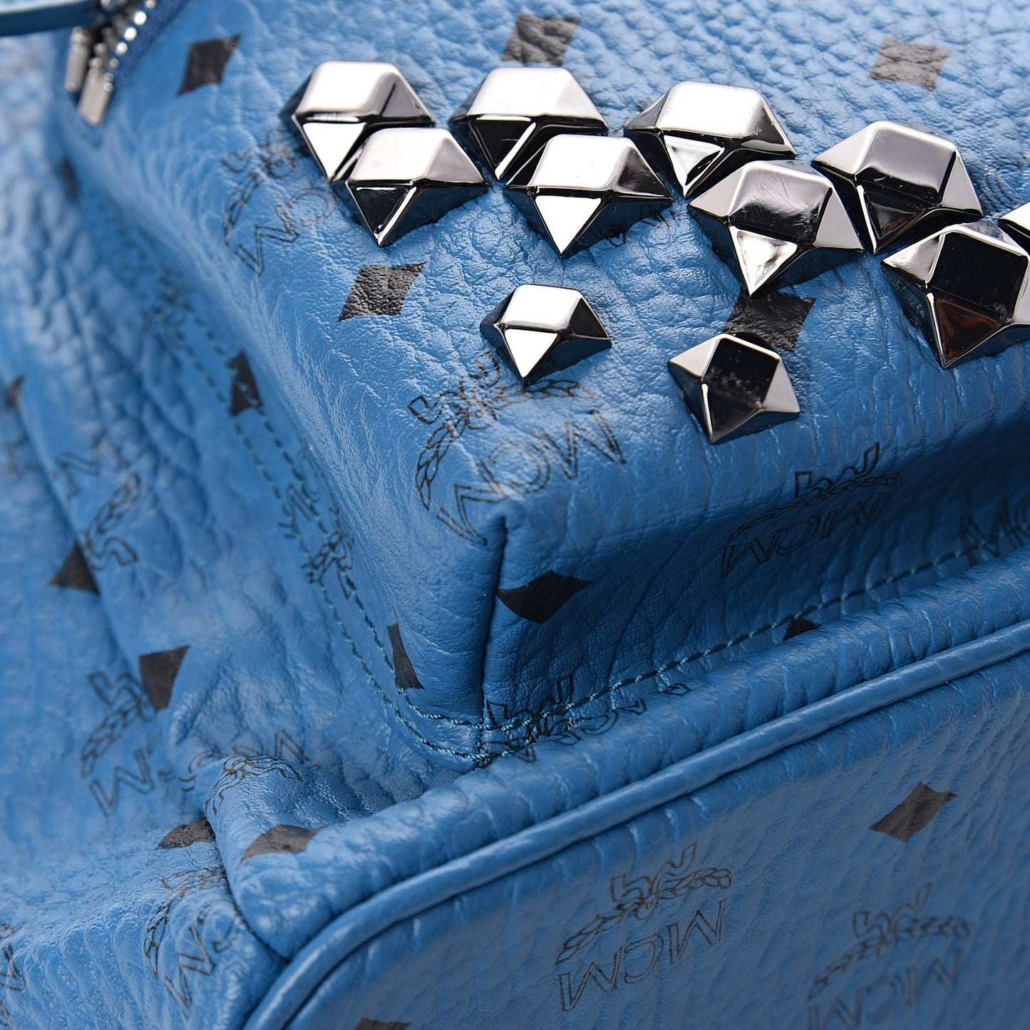 Visetos Studded Medium Stark M Backpack Munich Blue