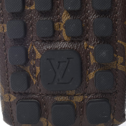 Louis Vuitton Monogram Mens Arizona Car Shoe Moccasin Loafers 9.5 Macassar 8 of 10