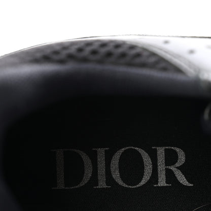 Christian Dior Technical Mesh Calfskin Mens B22 Sneakers 40 Black 8 of 9