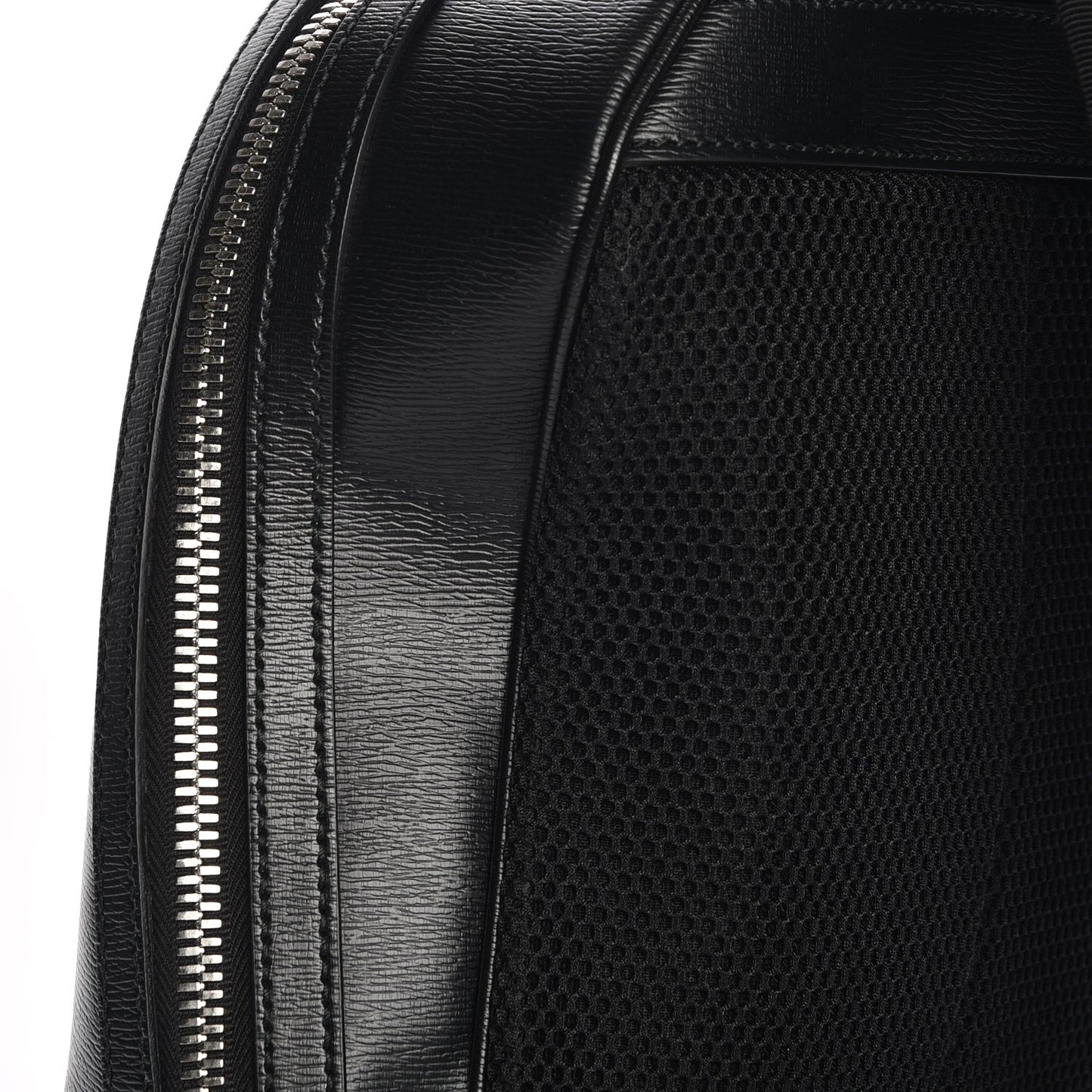 Calfskin Kingsnake Dome Backpack Black
