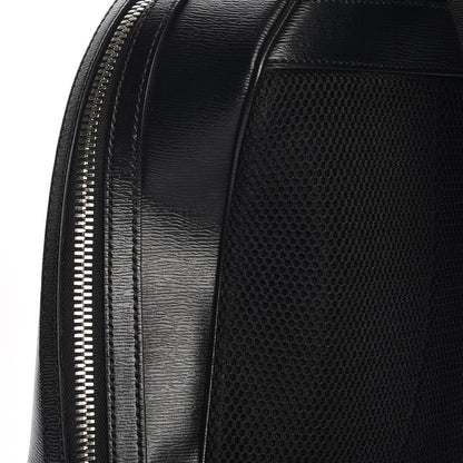 Gucci Calfskin Kingsnake Dome Backpack Black 9 of 10