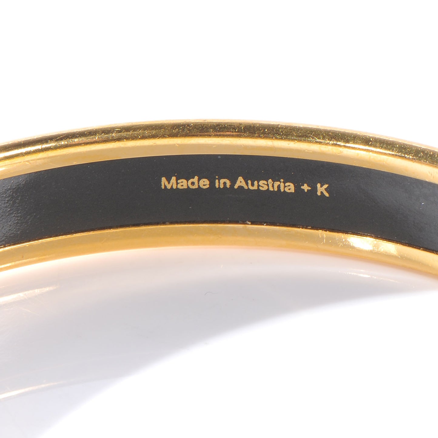 Enamel Printed Carriages Narrow Bracelet 65