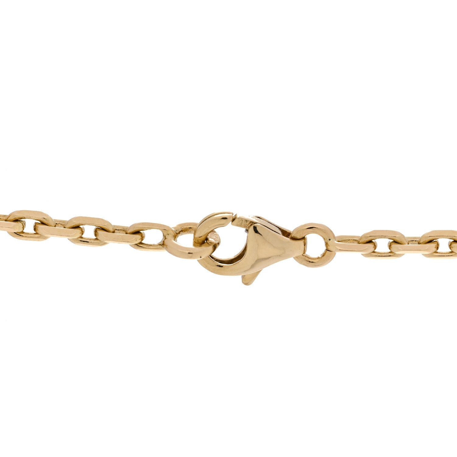 Van Cleef & Arpels 18K Yellow Gold Mother of Pearl 10 Motifs Vintage Alhambra Necklace 4 of 6