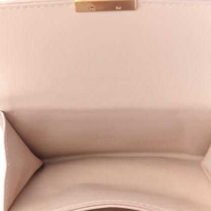 Christian Dior Lambskin Cannage Dioraddict Flap Wallet Rose Poudre 4 of 10