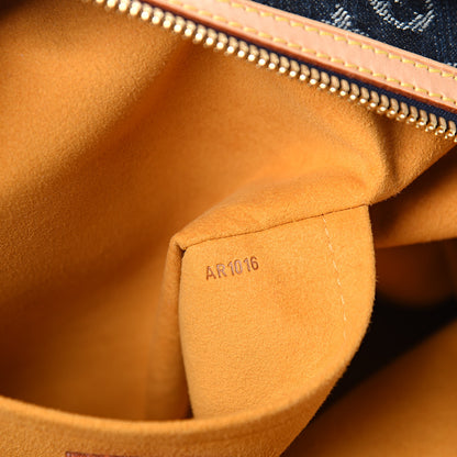 Louis Vuitton Denim Raye Cabas GM 6 of 9