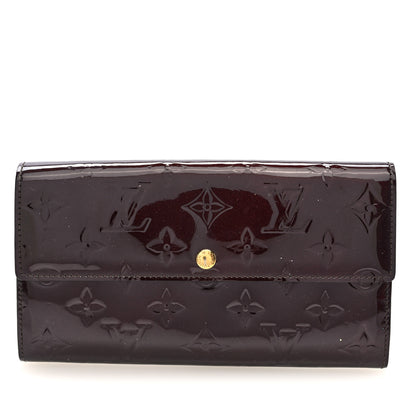 Louis Vuitton Vernis Sarah Wallet Amarante 1 of 6