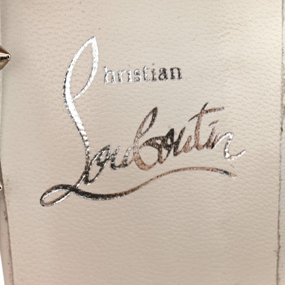 Christian Louboutin Riojana 100 Spiked Sandals 39 White 6 of 11