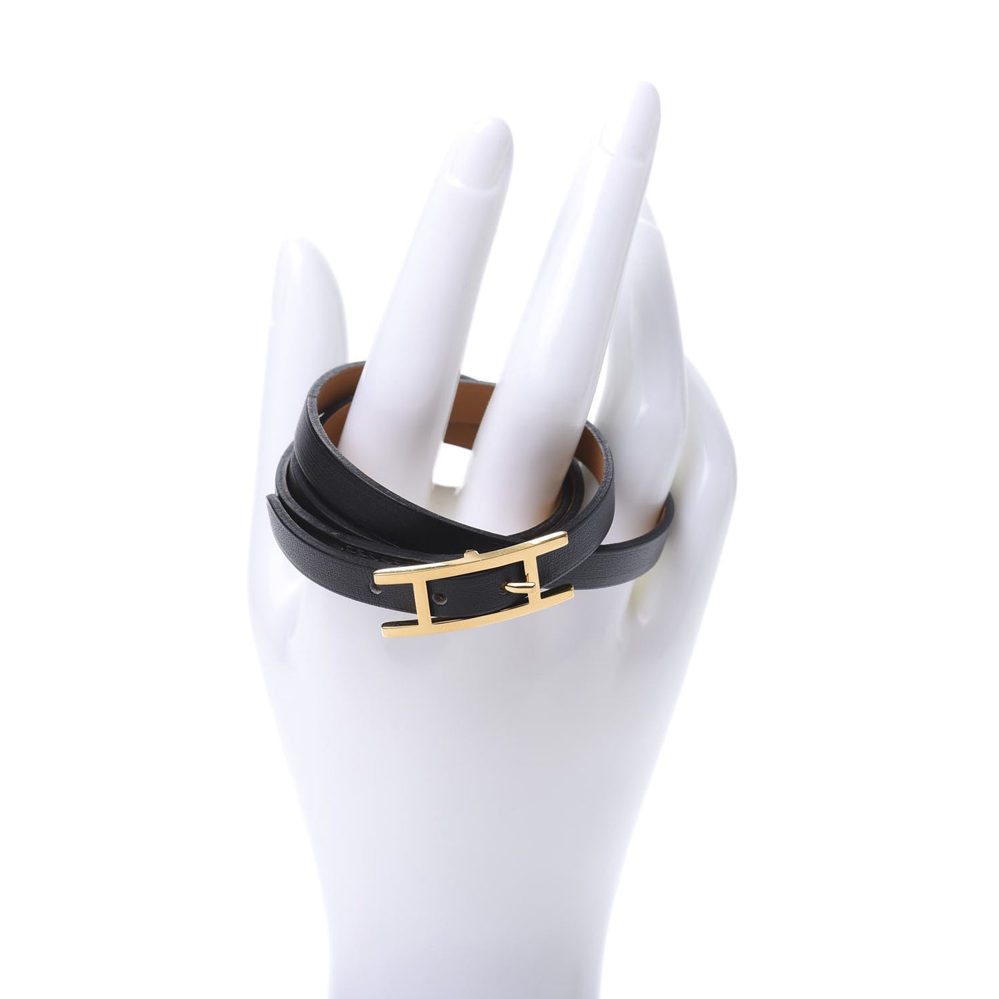 Chamonix Hapi 3MM Triple Tour Wrap Bracelet S Black