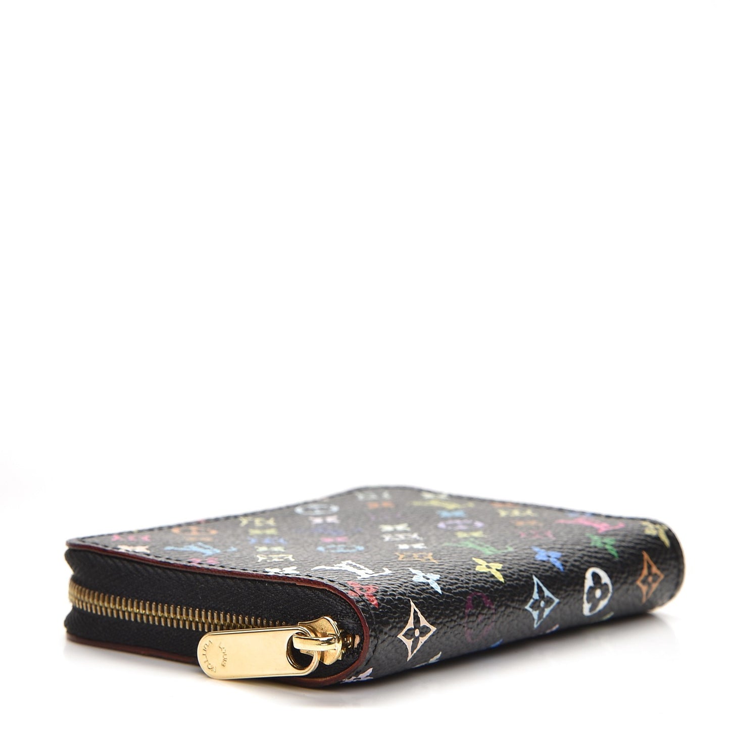 Monogram Multicolor Zippy Coin Purse Black