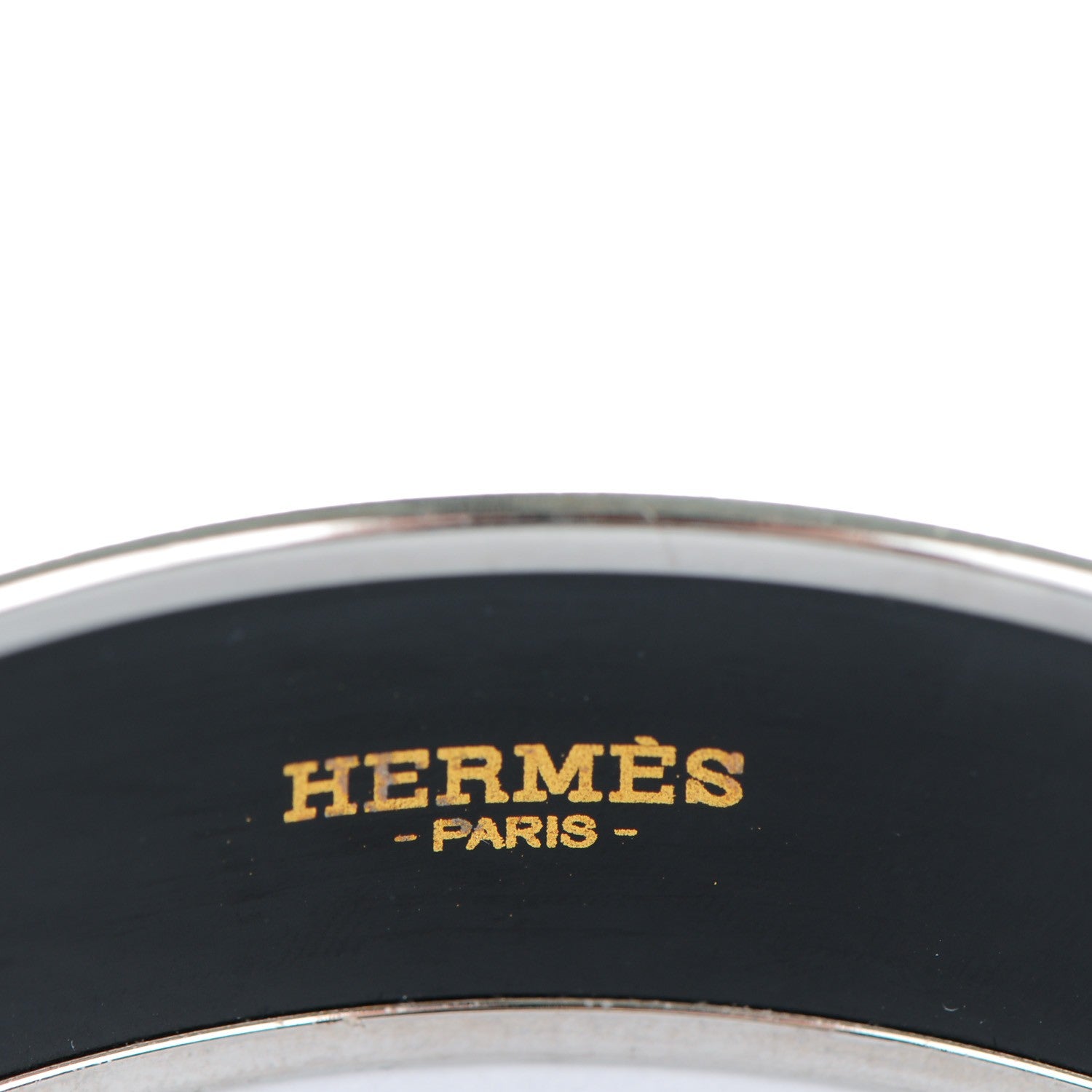 Hermes Enamel Printed Wide Cavalcadour Bracelet 65 3 of 5