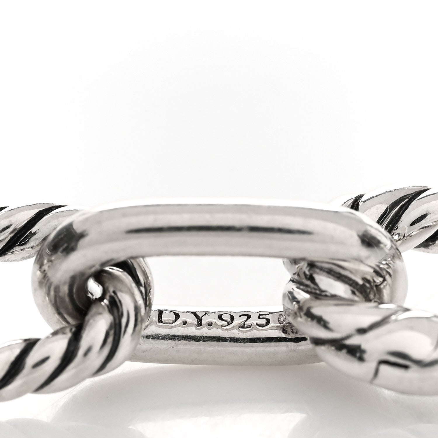 David Yurman Sterling Silver 8.5mm Madison Chain Bracelet 3 of 3