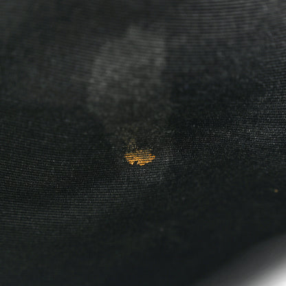 Saint Laurent Grain De Poudre Matelasse Chevron Monogram Shopping Bag Black 11 of 14