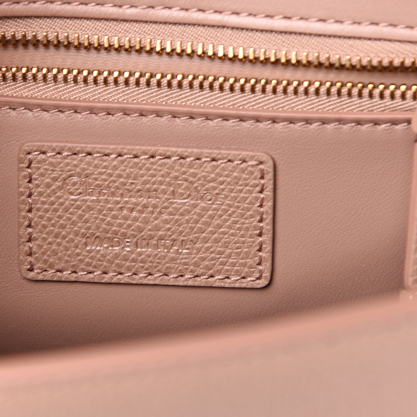 Ultra Matte Grained Calfskin 30 Montaigne Flap Bag Blush