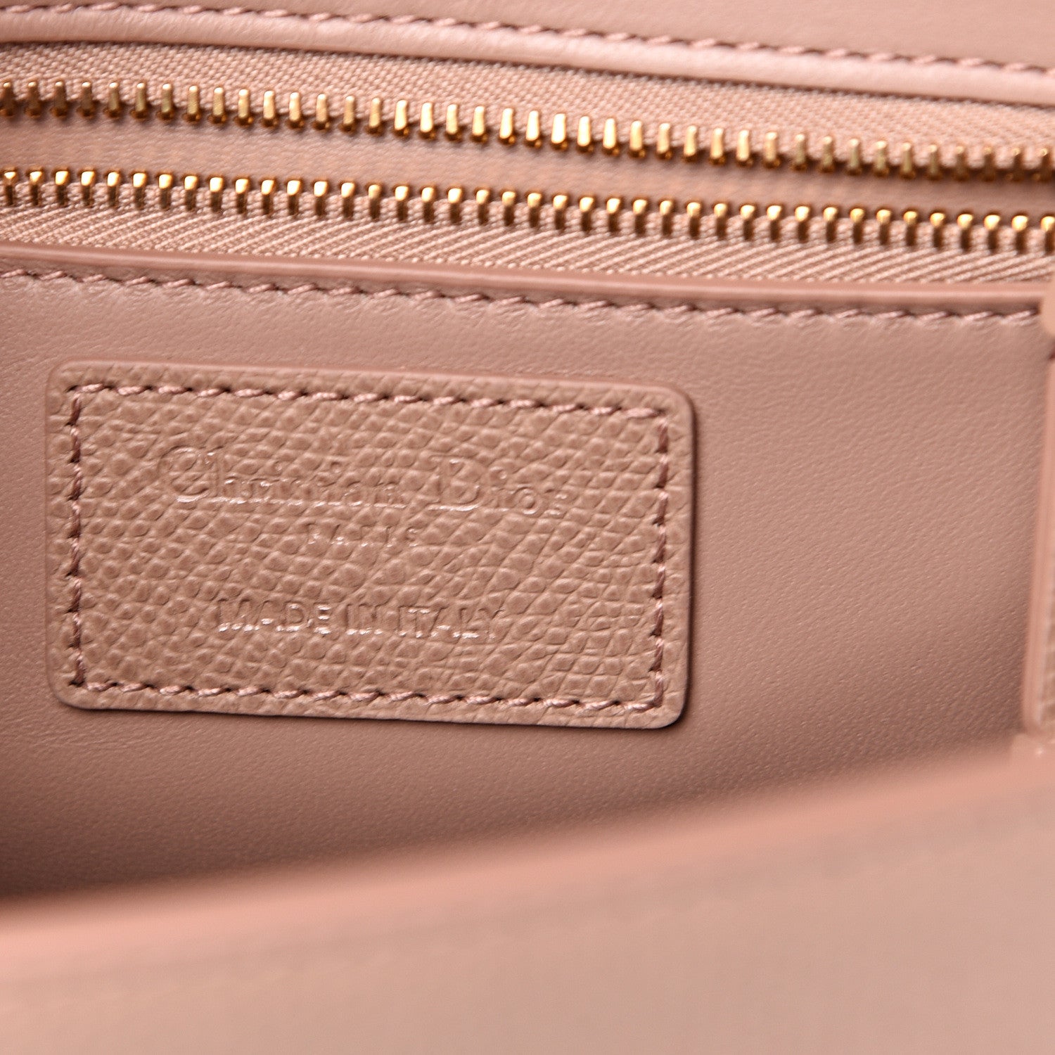 Christian Dior Ultra Matte Grained Calfskin 30 Montaigne Flap Bag Blush 5 of 10