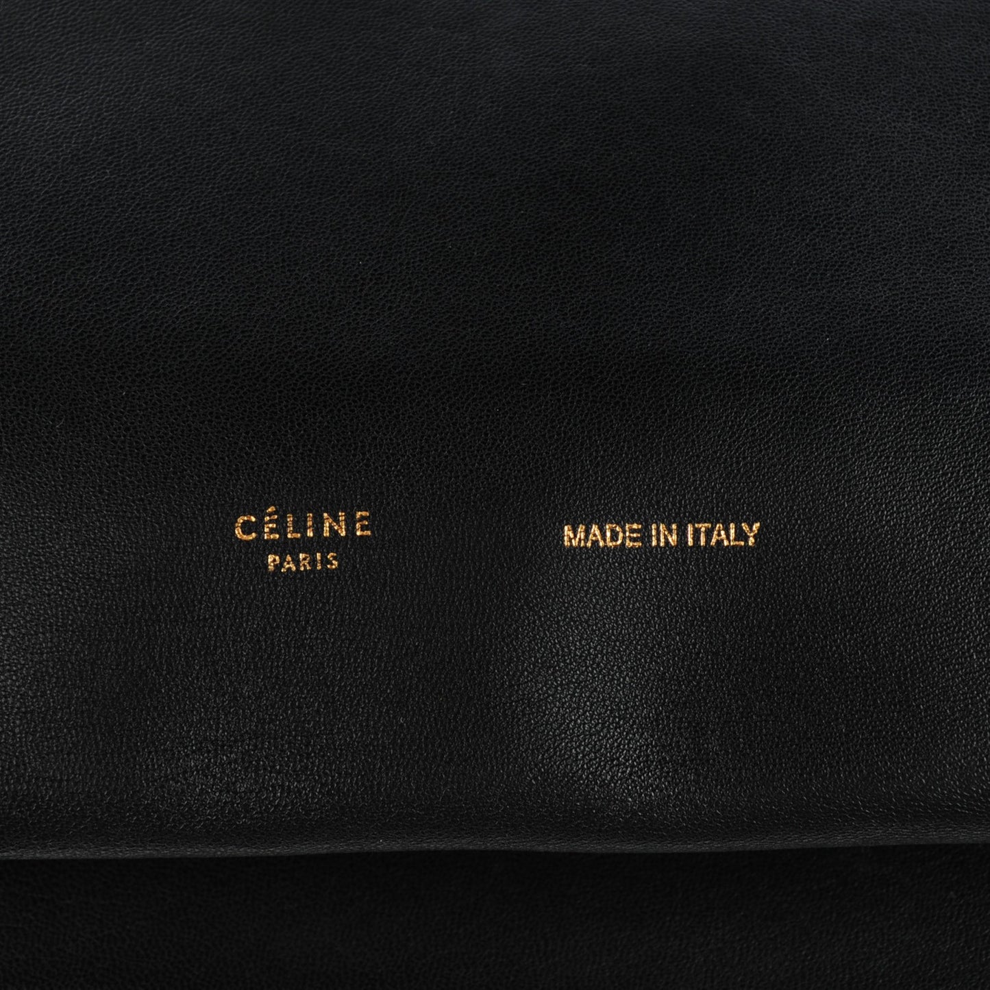 Lambskin Roll Clutch Black