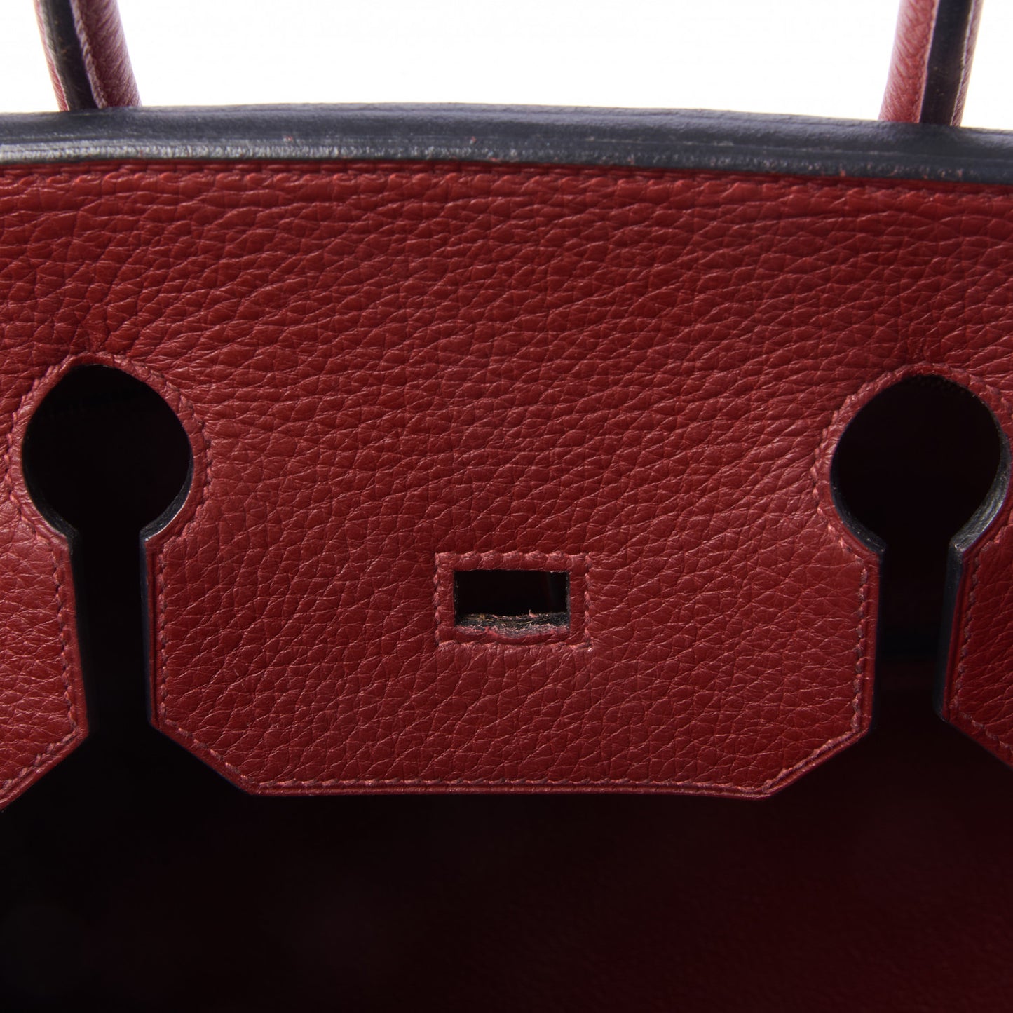 Taurillon Clemence Birkin 35 Rouge H