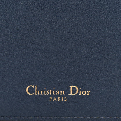 Christian Dior Goatskin Saddle Pouch Wallet Cloud Blue 6 of 11