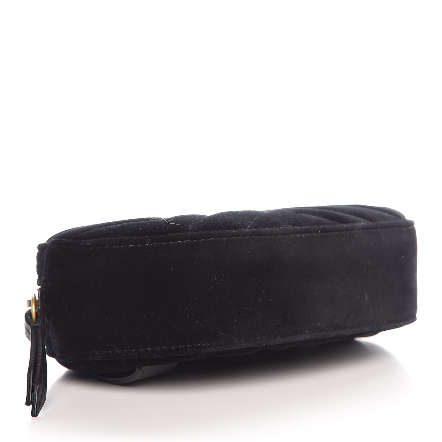 Velvet Matelasse GG Marmont Belt Bag 85 34 Black