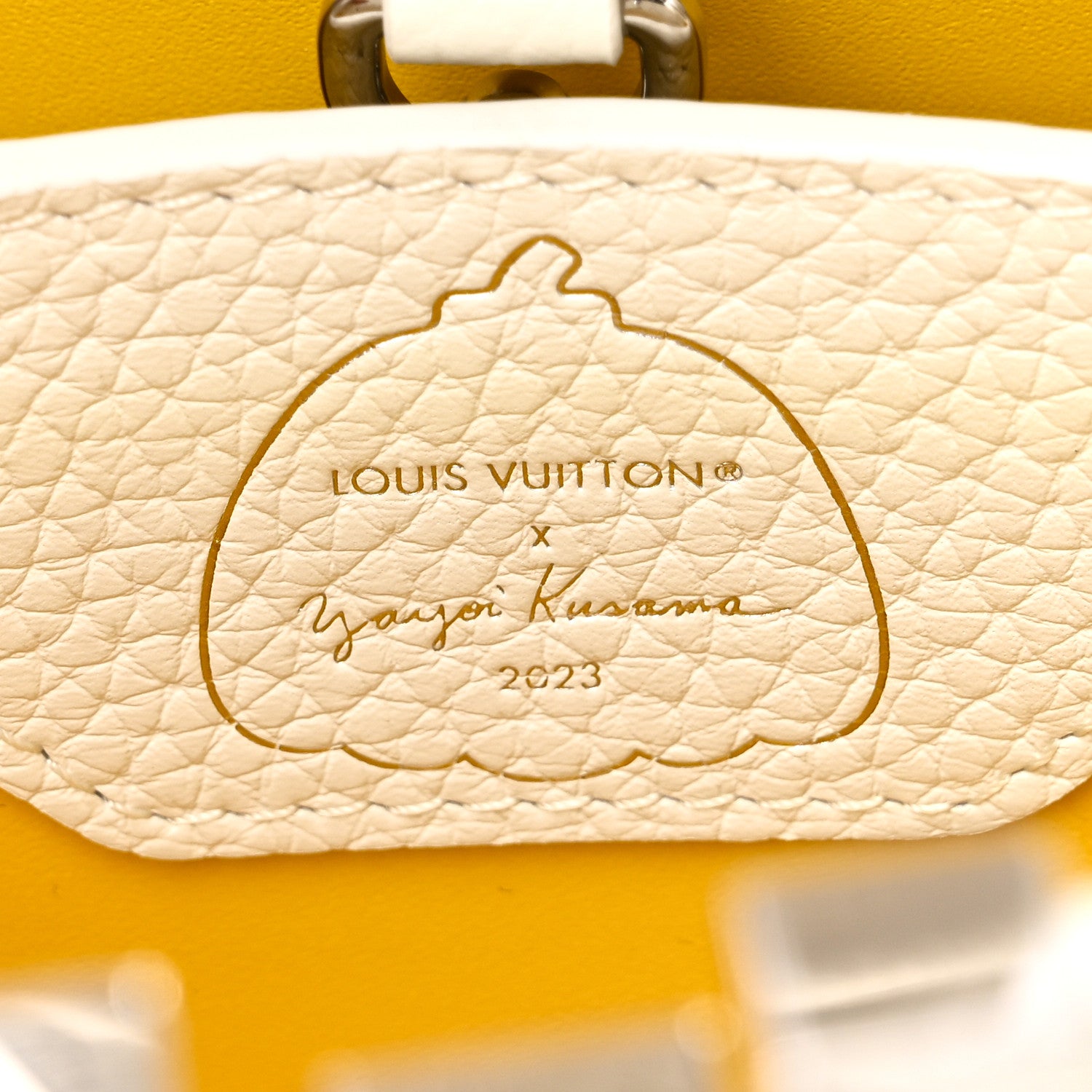 Louis Vuitton LV X YK Taurillon Capucines BB White 6 of 9