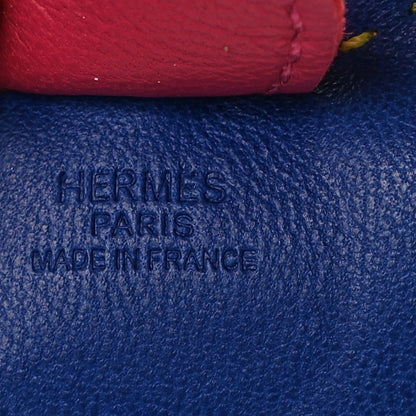 Hermes Milo Lambskin Grigri Rodeo Horse Bag Charm PM Electric Blue Aztec Blue Sulfur Mint Pink Shocking Violet 3 of 4