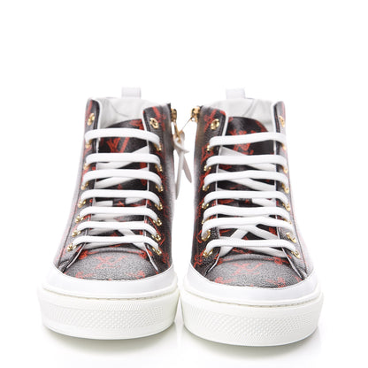Louis Vuitton Catogram Stellar Sneaker Boots 39 Marron 2 of 7