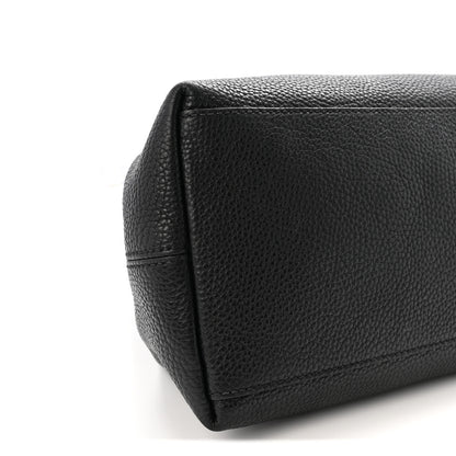 Gucci Pebbled Calfskin Medium Soho Chain Shoulder Bag Black 9 of 10