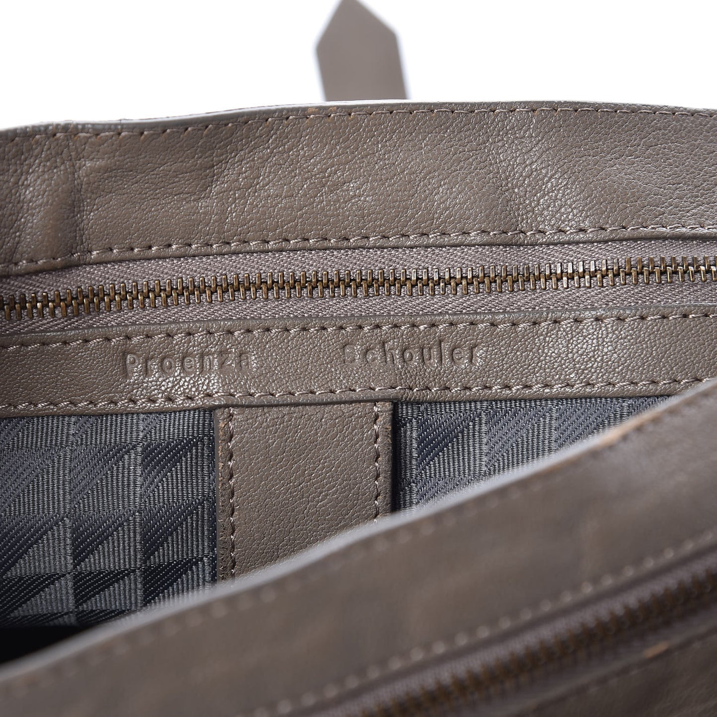 Lambskin Medium PS1 Satchel Smoke