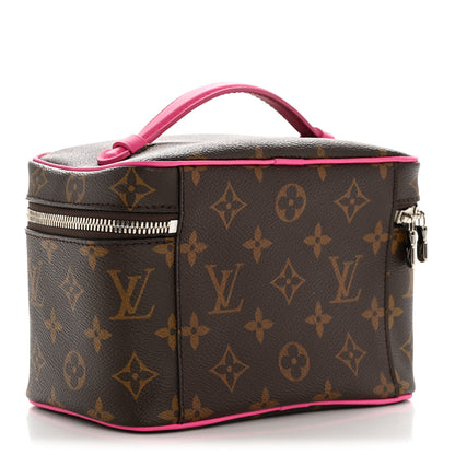 Louis Vuitton Monogram Macassar Nice Mini Fuchsia 3 of 8