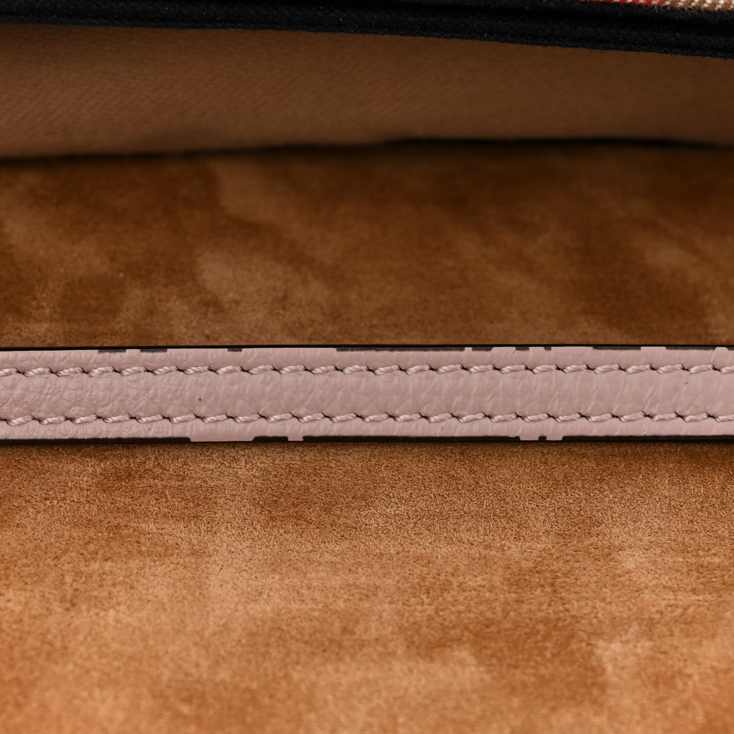 Derby Calfskin House Check Small Macken Crossbody Bag Pale Orchid