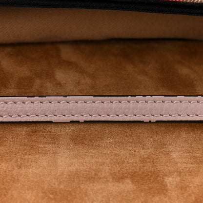 Burberry Derby Calfskin House Check Small Macken Crossbody Bag Pale Orchid 12 of 13