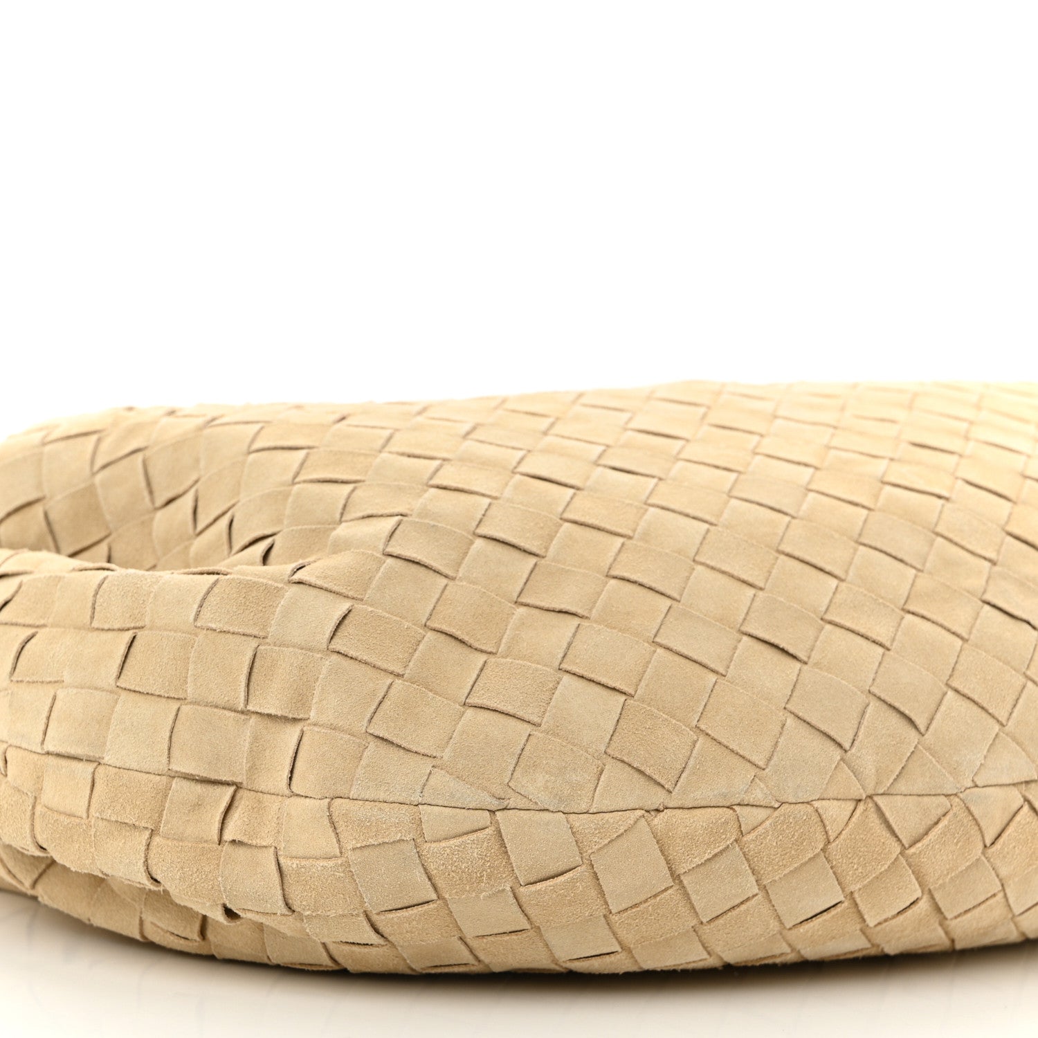 Bottega Veneta Suede Intrecciato Small Jodie Sand 9 of 10
